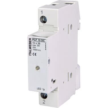 Portaf PCF 1x38/I 20A 1000V cc product photo Photo 01 3XL