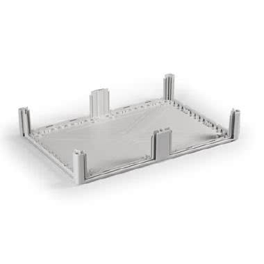 Cassetta stagna IP65 componibile Cubo P in policarbonato - Dimensioni: 400 x 600 x 102 mm - 6 lati aperti product photo Photo 01 3XL