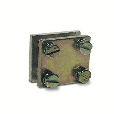 Piastra di derivazione per barre di rame - Dimensione max barre = 25 x 20 mm product photo Photo 01 3XL