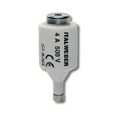 Fusibile Diazed - Tipo: DTII - Passo: E27 - Curva: ritardata - Corrente = 6A - Tensione = 500V (Conf. da 25 Pz.) product photo Photo 01 3XL