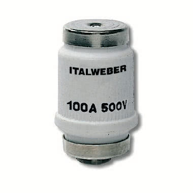 Fusibile Diazed - Tipo: DIV - Passo: R1 1/4 - Curva: rapida - Corrente = 80A - Tensione = 500V product photo Photo 01 3XL