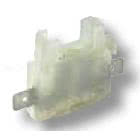Portafusibile per fusibili lamellari - Tipo: componibile - Per fusibili serie AL - Corrente = 40A - Tensione = 50V DC product photo