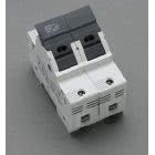 Portafusibile sezionabile modello BCH - Per fusibili 14 x 51 mm - Tipo: bipolare - Corrente = 50A - Tensione = 690V product photo