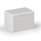 Cassetta IP66/67 Cubo D - Materiale: ABS - Tipo: con pareti lisce - Dimensioni: 80 x 120 x 86 mm - Coperchio opaco product photo