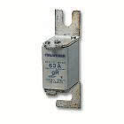 Fusibile fissaggio a bullone - Interasse: 80 mm - Tipo: NHL-00 - Curva: gR extrarapida - Corrente = 63A - Tensione = 690V product photo