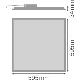 PANEL COMPACT 600 UGR&lt;19 33W 840 U19 product photo Photo 03 2XS