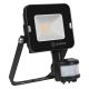 Floodlight Compact Sensor 10W 840 Sym 100 Bk product photo Photo 01 2XS