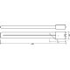 OSRAM DULUX® L LED HF & AC MAINS / Tubo LED: 2G11, Lunghezza: 413 mm, 18 W, opaco, Warm White, 3000 K product photo Photo 03 2XS