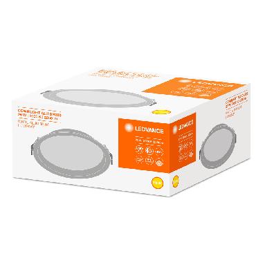 DOWNLIGHT ALU 200 25 W 3000 K IP44/IP20 WT product photo Photo 02 3XL