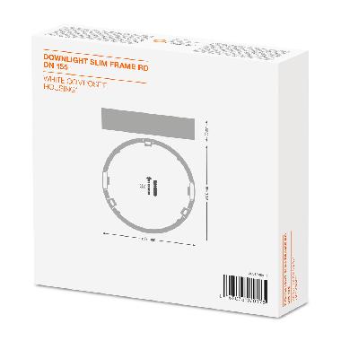 DOWNLIGHT SLIM ROUND FRAME 155 WT product photo Photo 02 3XL