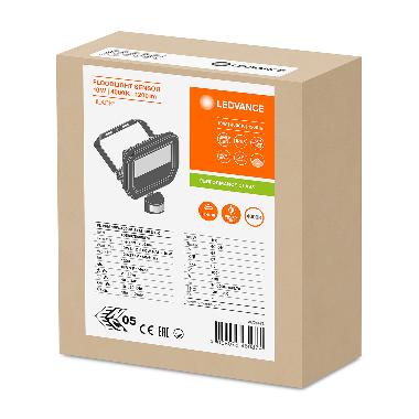 FLOODLIGHT SENSOR 10 W 4000 K SYM 100 S BK product photo Photo 02 3XL