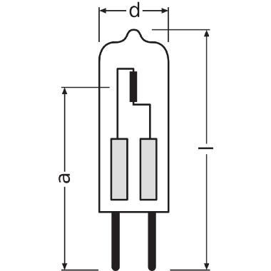 HALOSTAR® OVEN 20 W 12 V G4 product photo Photo 04 3XL