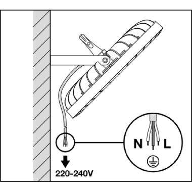 HIGH BAY COMPACT 83W 840 110DEG IP65 product photo Photo 10 3XL