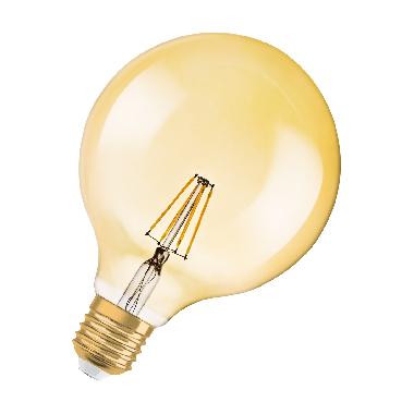 Vintage 1906&reg; LED CLASSIC GLOBE 4W 824 Gold E27 product photo Photo 01 3XL