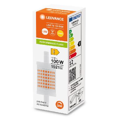 LED LINE R7s DIM P 12W 827 Clear R7s product photo Photo 02 3XL