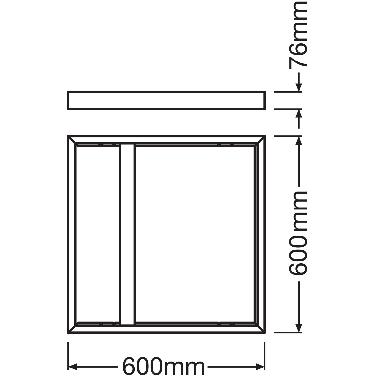 SURFACE MOUNT KIT 600 SURFACE MOUNT KIT H75 product photo Photo 03 3XL
