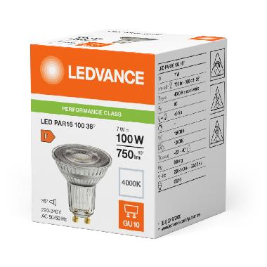 LED PAR16 P 7W 840 GU10 product photo Photo 02 3XL