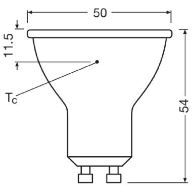 LED PAR16 DIM P 4.5W 940 GU10 product photo Photo 05 3XL