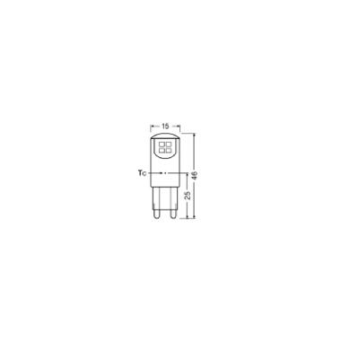 LED PIN G9 P 1.9W 827 Clear G9 product photo Photo 03 3XL