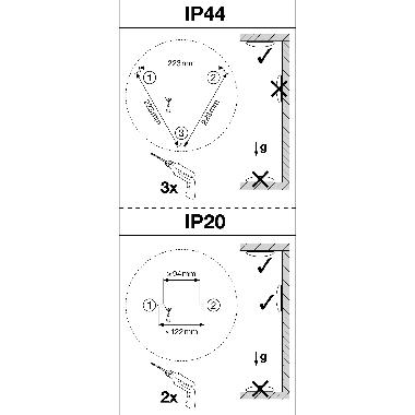 SURFACE CIRCULAR 350 3CCT SENSOR 18W 3CCT IP44 product photo Photo 11 3XL