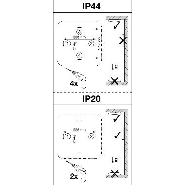 SURFACE SQUARE 330 24W 840 IP44 product photo Photo 07 3XL