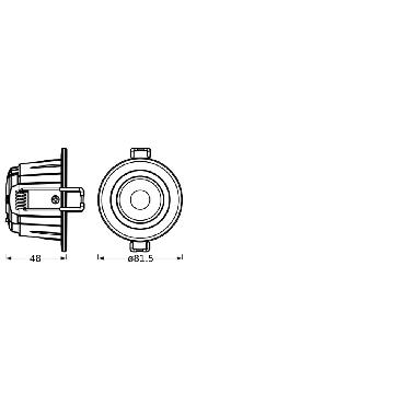 SPOT COMBO ADJUST V 6W CPS DIM 60DEG IP65 WT product photo Photo 02 3XL