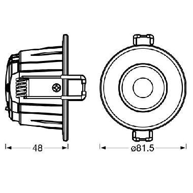 SPOT COMBO FIX V 5.5W CPS 60DEG IP65 WT product photo Photo 03 3XL