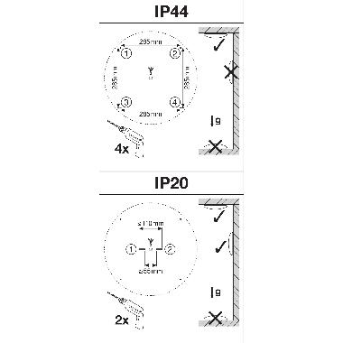 SURFACE CIRCULAR 500 PS 42W 840 IP44 PS product photo Photo 08 3XL