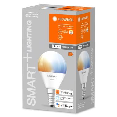 Smart+ Wifi Mini Bulb Tunable White 40 4.9 W/2700…6500 K E14 product photo Photo 02 3XL