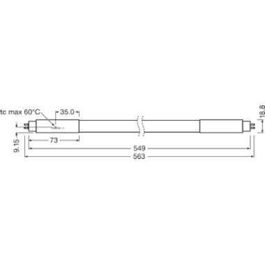 Substitube T5 220-240V Ac 8 W/6500 K 549 Mm product photo Photo 03 3XL