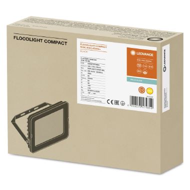 Floodlight Compact 50W 830 Sym 100 Bk product photo Photo 02 3XL