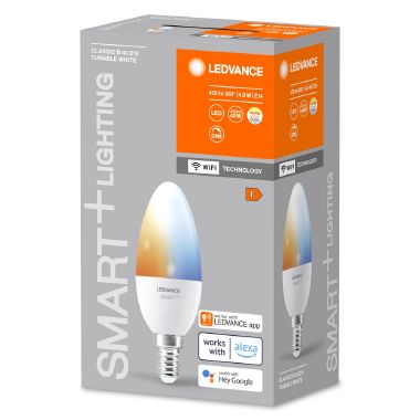 Smart+ Wifi Candle Tunable White 230V Tw Fr E14 Single Pack product photo Photo 02 3XL