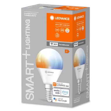 Smart+ Wifi Mini Bulb Tunable White 230V Tw Fr E14 Single Pack product photo Photo 02 3XL