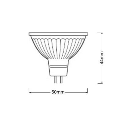 Parathom&reg; Mr16 3.8W 840 Gu5.3 product photo Photo 04 3XL
