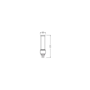 Osram Dulux Led D Em &Amp; Ac Mains 9W 840 G24D-3 product photo Photo 04 3XL