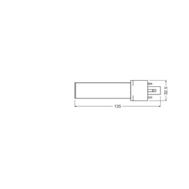 Dulux Led S Em &Amp; Ac Mains V 3.5W 840 G23 product photo Photo 03 3XL