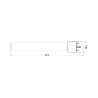 Osram Dulux Led S Em &Amp; Ac Mains 6W 840 G23 product photo Photo 05 3XL