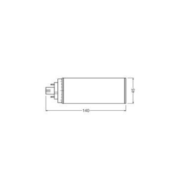 Dulux Led T/E Hf &Amp; Ac Mains V 10W 840 Gx24Q-3 product photo Photo 03 3XL