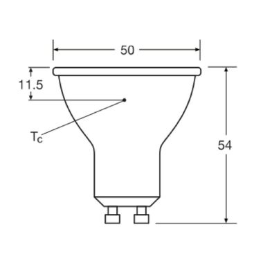 Led Value Par16 6.9W 830 Gu10 product photo Photo 08 3XL