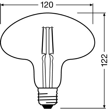 Vintage 1906&reg; LED 40 4.5 W/2500K E27 product photo Photo 03 3XL