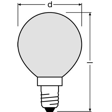 OSRAM SPECIAL OVEN P / Lampada LED: E14, 40 W, opaco, 2700 K product photo Photo 03 3XL