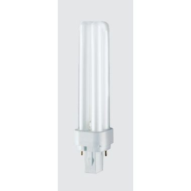 OSRAM DULUX® D / Lampada fluorescente compatta, senza alimentatore integrato: G24d-2, 18 W, LUMILUX Warm White, 3000 K product photo Photo 03 3XL