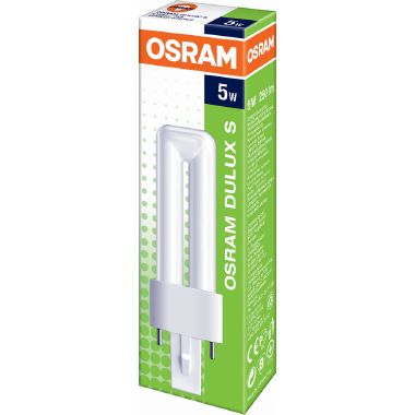 OSRAM DULUX® S / Lampada fluorescente compatta, senza alimentatore integrato: G23, 5 W, LUMILUX Cool White, 4000 K product photo Photo 02 3XL