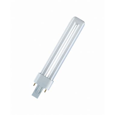 OSRAM DULUX® S / Lampada fluorescente compatta, senza alimentatore integrato: G23, 11 W, LUMILUX INTERNA, 2700 K product photo Photo 01 3XL