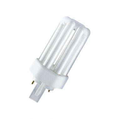 OSRAM DULUX® T PLUS / Lampada fluorescente compatta, senza alimentatore integrato: GX24d-2, 18 W, LUMILUX Cool White, 4000 K product photo Photo 01 3XL