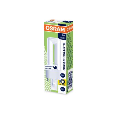 OSRAM DULUX® S / Lampada fluorescente compatta, senza alimentatore integrato: G23, 5 W, LUMILUX INTERNA, 2700 K product photo Photo 02 3XL