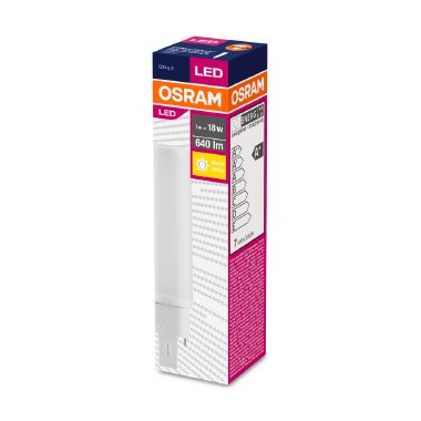OSRAM DULUX® D/E LED HF & AC MAINS / Tubo LED: G24q-2, Lunghezza: 141 mm, 7 W, opaco, Warm White, 3000 K product photo Photo 02 3XL