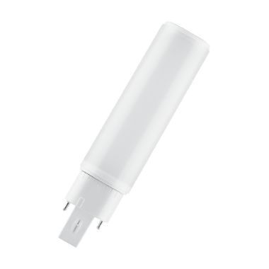OSRAM DULUX® D/E LED HF & AC MAINS / Tubo LED: G24q-2, Lunghezza: 141 mm, 7 W, opaco, Warm White, 3000 K product photo Photo 01 3XL