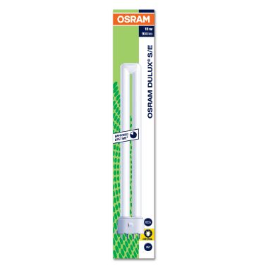 OSRAM DULUX® S/E / Lampada fluorescente compatta, senza alimentatore integrato: 2G7, 11 W, LUMILUX INTERNA, 2700 K product photo Photo 02 3XL