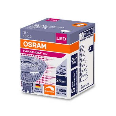 PARATHOM® DIM MR16 35 36° 5 W/2700K GU5.3 product photo Photo 02 3XL